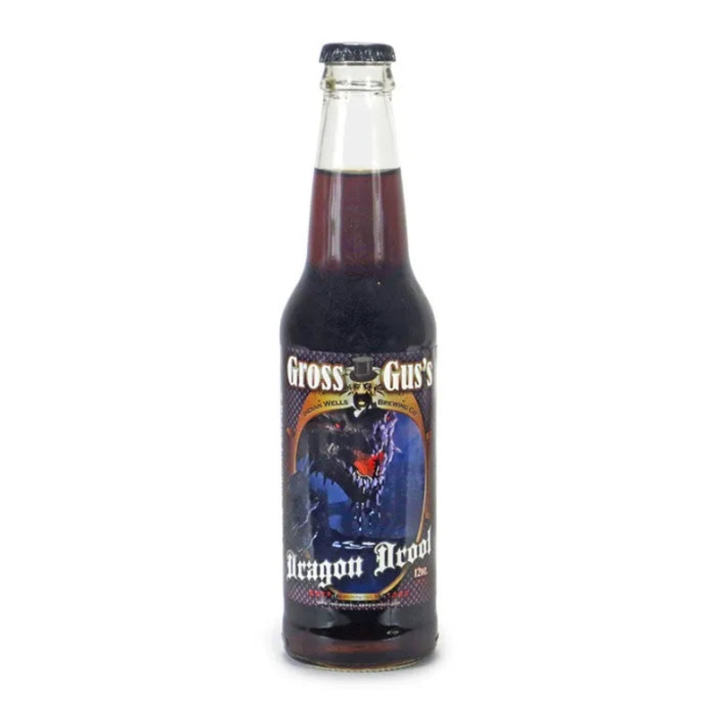 Gross Gus - Dragon Drool Black Licorice Soda: 24-Piece Case