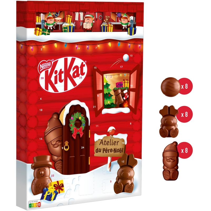 KitKat Christmas Chocolate Advent Calendar 218g