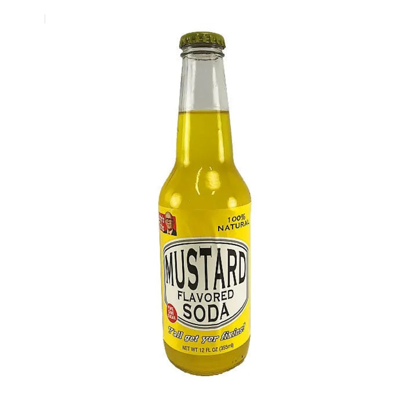 Lesters Fixins Soda - Mustard: 24-Piece Case