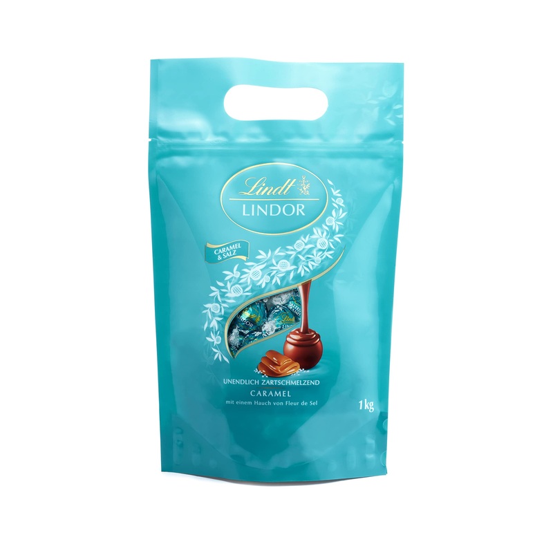 Lindor Salted Caramel 1 kg bag approx. 80 Lindt chocolate balls