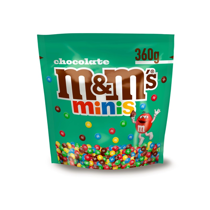M&M'S Minis Milk Chocolate Ideal for Sharing & Decorating 360g Full Size