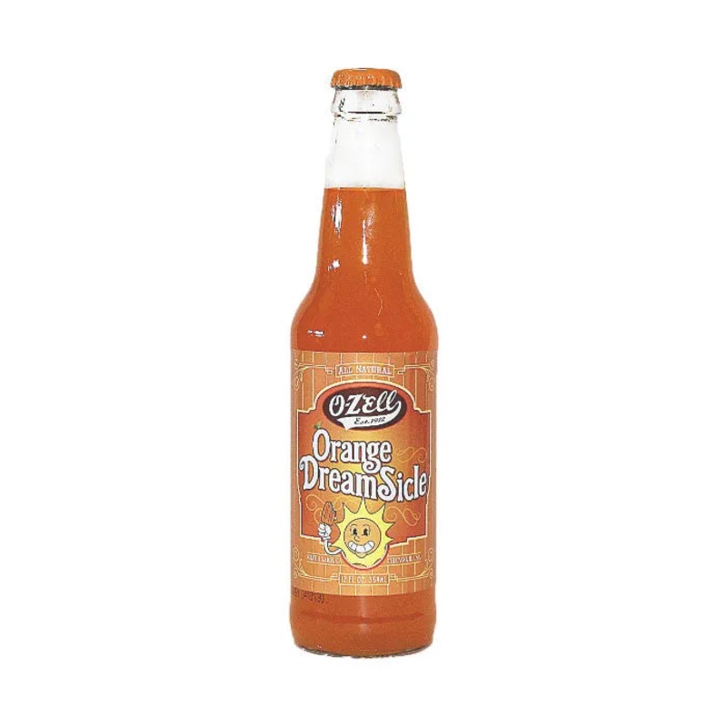 O-Zell Soda - Orange Dreamsicle: 24-Piece Case