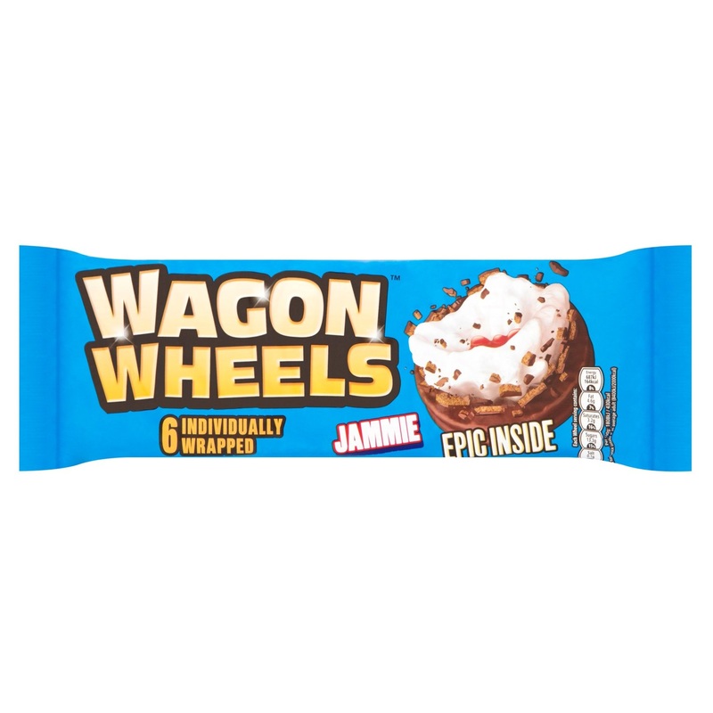Wagon Wheels Jammie Multipack 6 per Pack