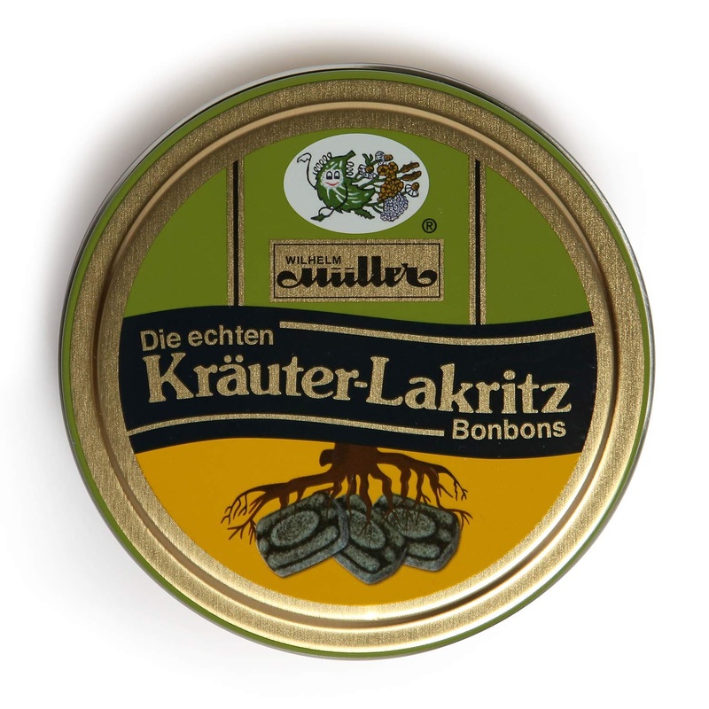 High-quality herbal liquorice candy for full enjoyment (8 cans - 10% discount) Herbal liquorice 125 g (pack of 8)