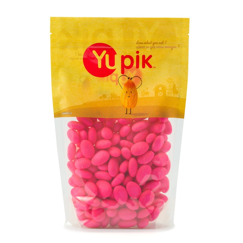 Yupik Pink Confetti Candy Coated Almonds 1 kg 6 Count Almonds in Sugar Coating Hard Candy Shell Sweet Nuts Dragee Confectionary Decorative Candy Snack & Gift for Parties Weddings 6 kg