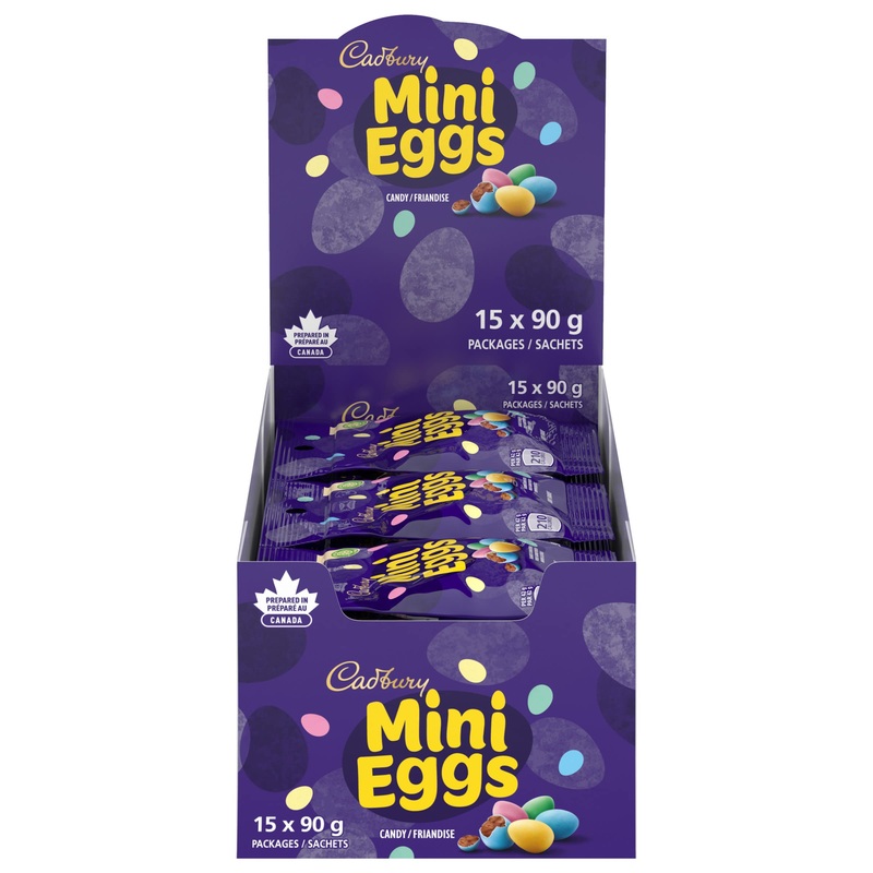 Cadbury Mini Eggs Chocolatey Candy Eggs 90 g (Pack of 15) Chocolate 90 g (Pack of 15)