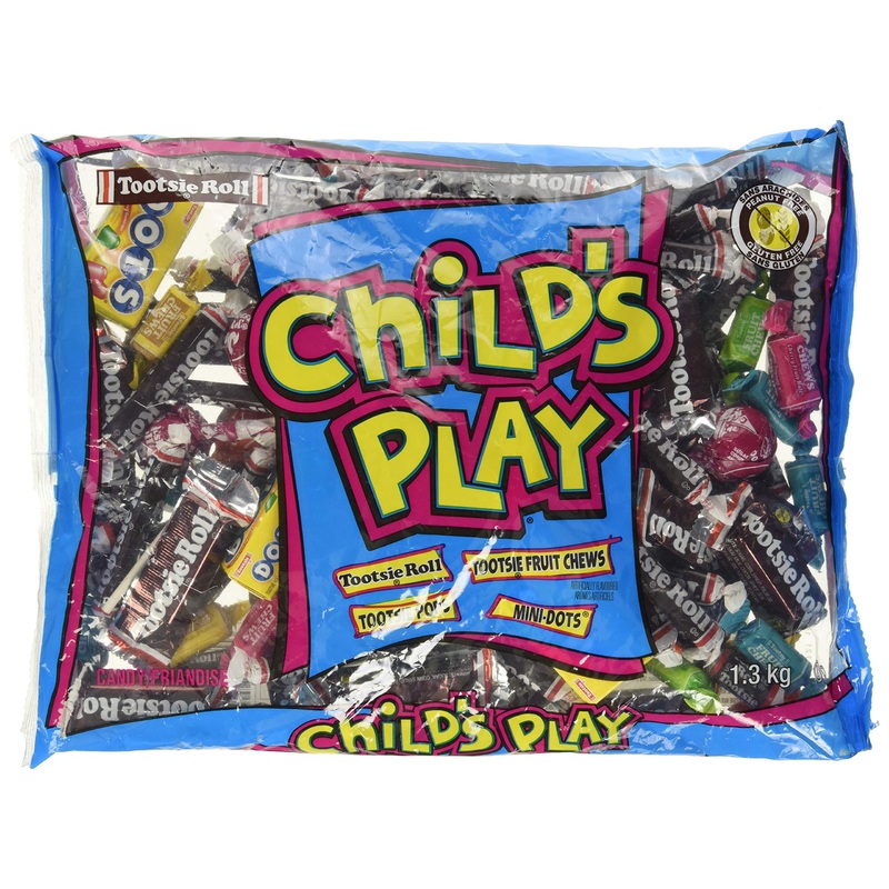 CHILD'S PLAY Assorted Tootsie Roll Candy Bulk Bag 1.3 Kg