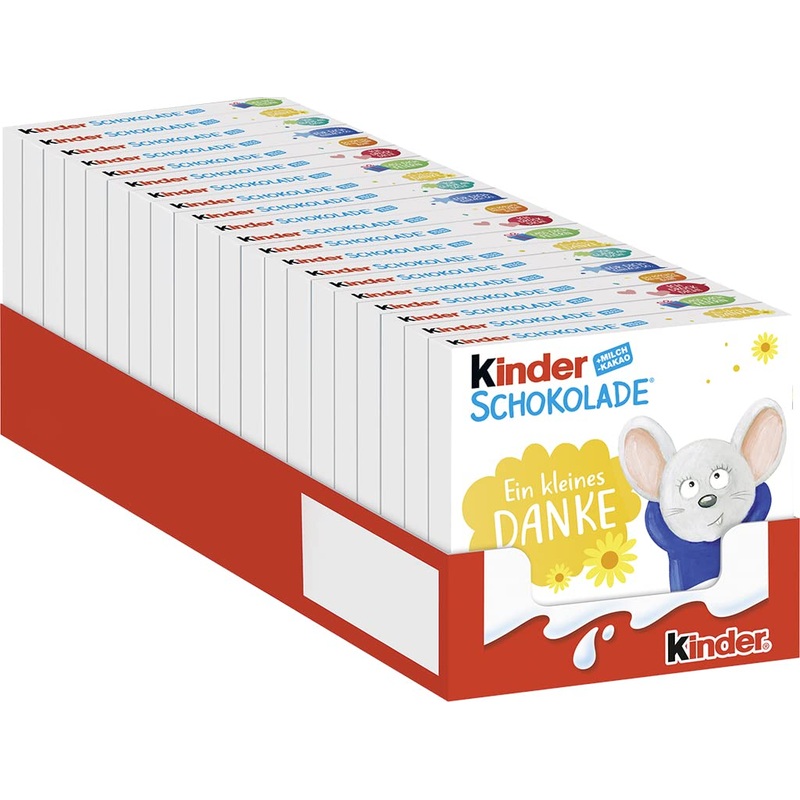 Kinder Chocolate (20 x 50g) 20 pieces (1 pack)