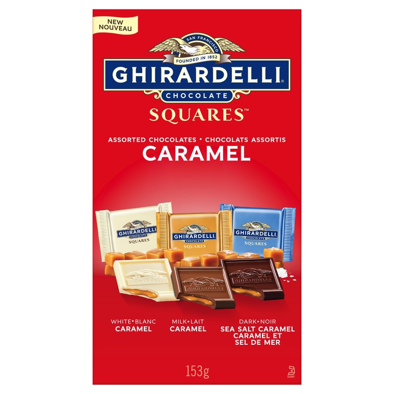 GHIRARDELLI Caramel Assorted Bag 153 Grams