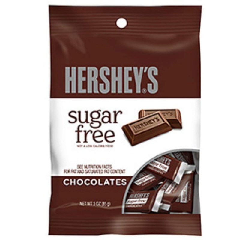 Hershey's Sugar Free Milk Chocolate 3oz bag