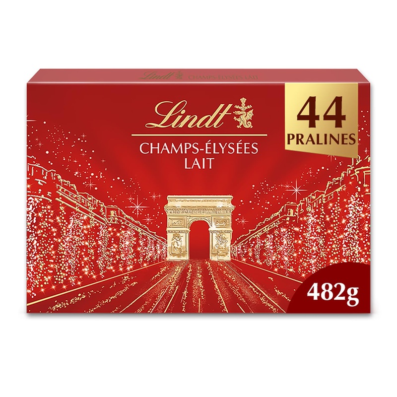 Lindt - CHAMPS-ELYSEES Box - Milk Chocolates - Fine & Irresistible - 17 oz