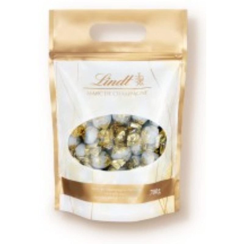 Lindt chocolate Marc de Champagne balls |700 G |Approx. 56 whole milk chocolate with exquisite filling alcohol-like |Large pack |Praline gift |Chocolate gift