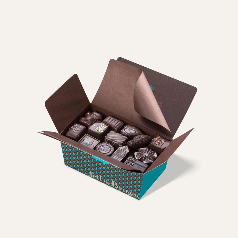 BOITE DE 40 CHOCOLATS JEFF DE BRUGES (Noirs)
