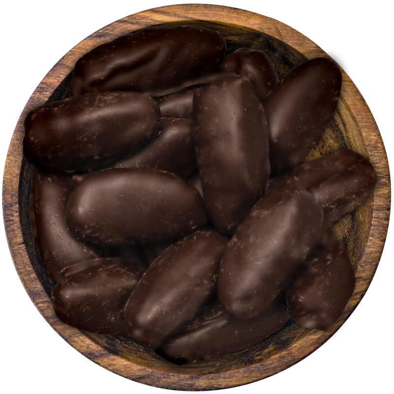Bremer Gew rzhandel Chocolate Dates Deglet Nour Dates in Dark Chocolate 110g Fruity 110 g