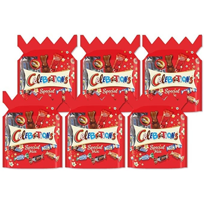CELEBRATIONS - Assortment of chocolates - Special Mix 224g (Pack of 6)