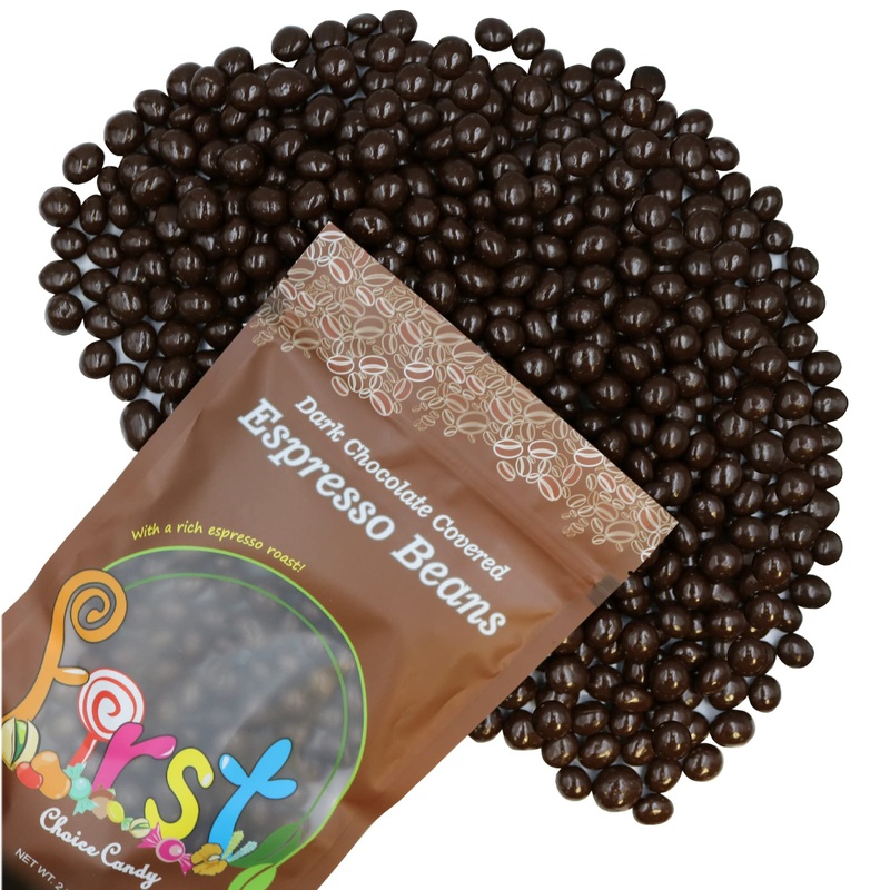 Dark Chocolate Covered Roasted Espresso Coffee Beans 2 Pound 2 Pound (Pack of 1)