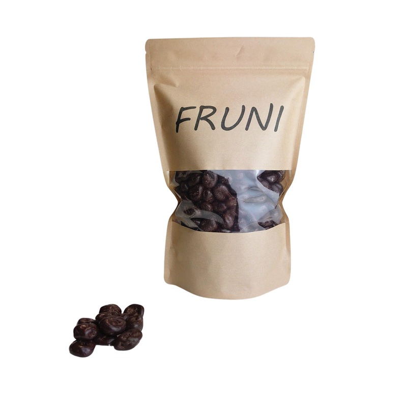 FRUNI Chocolate Grapes Dark Chocolate | Raisins dried in Dark Chocolate 1 KG Raisin 1000g