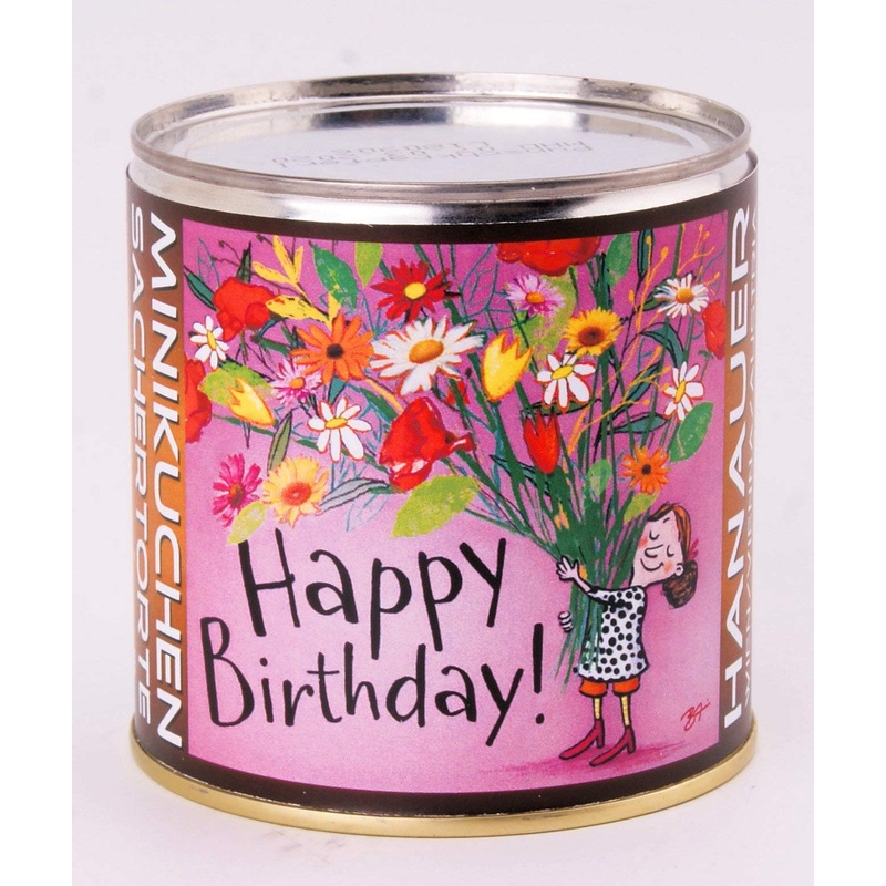 Hanauer BIO Sachertorte "Happy Birthday" 150 g Dark Chocolate 150 g (1 pack)