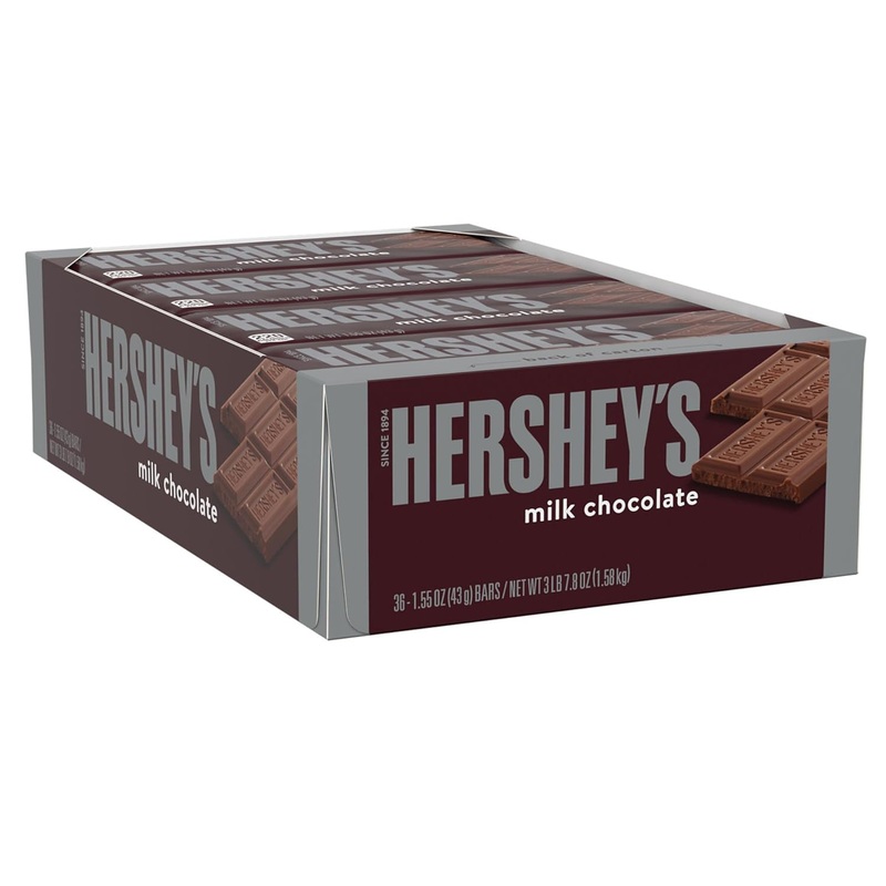 HERSHEY'S - Milk Chocolate - Pack of 36 - 1.55 Oz.