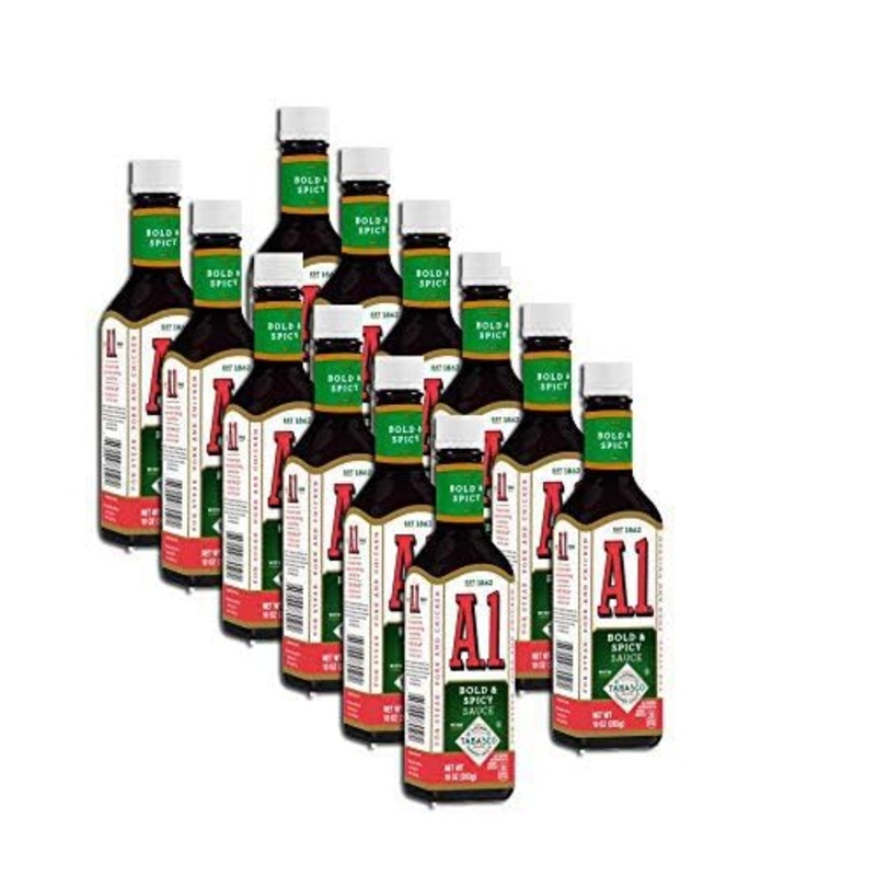 A.1. Bold & Spicy Sauce Bottle, 10 Oz (Pack Of 12)