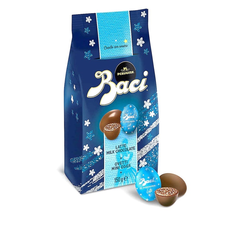 Baci Perugina Milk Chocolate Mini Eggs with Hazelnut Filling - Mother's Day Easter Gift 150g