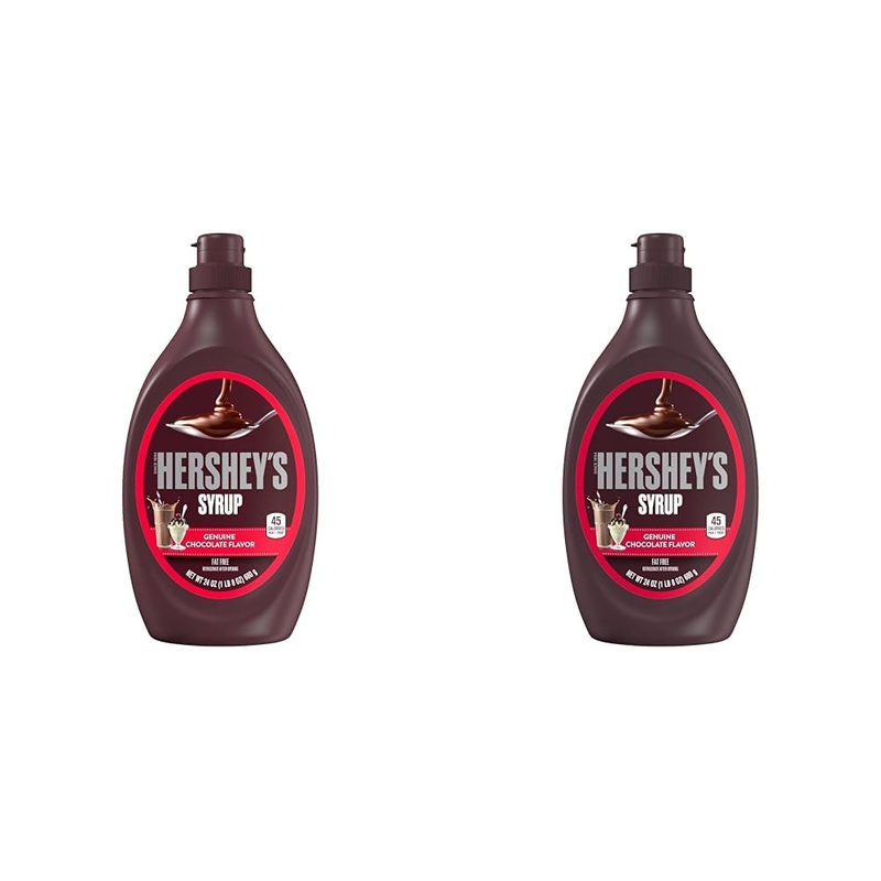 Hershey's Chocolate Syrup 680 g (Pack of 2)