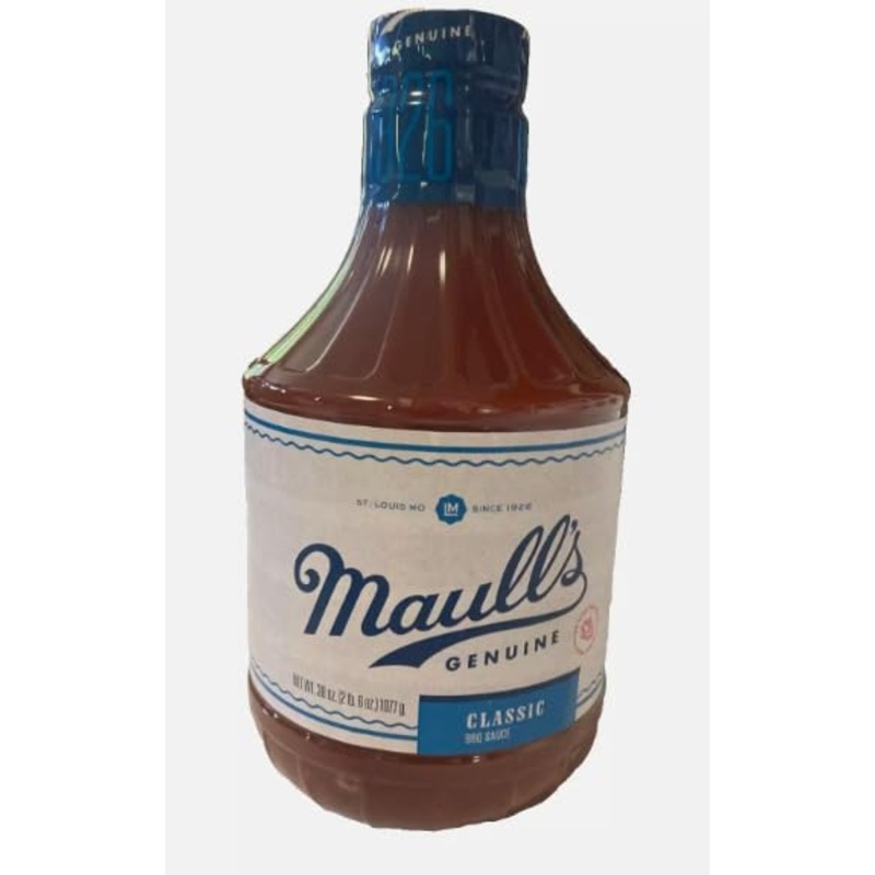 Maull'S Classic Bbq Sauce- 38 Ounce Bottle - Original St Louis Mo Style Barbeque Since 1926 (1)