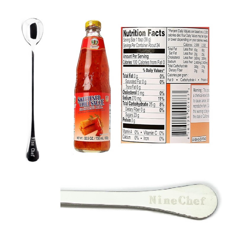 Pantainorasingh Pantai Norasingh Thai Sweetened Chili Sauce For Spring Rolls (Large Bottle 32.5Oz 730Ml, Pack 1)