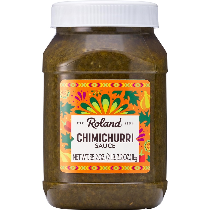 Roland Foods Chimichurri Sauce, 35.2 Ounce Jar, Pack Of 1