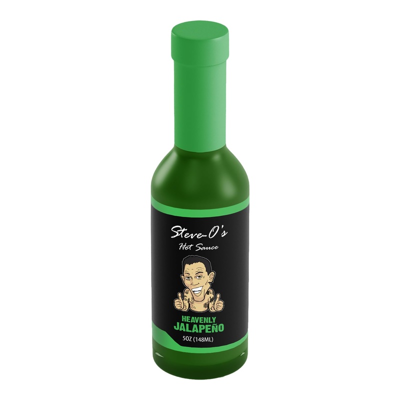 Steve-O'S Heavenly Jalapeo Hot Sauce | Zesty Green Verde Sauce For Marinades, Bbq, Veggies, Eggs & Potatoes | 5 Fl Oz (12-Pack)