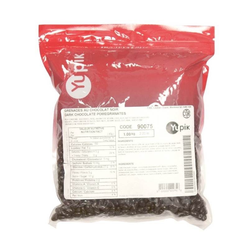 Yupik Dark Chocolate Pomegranates 1Kg