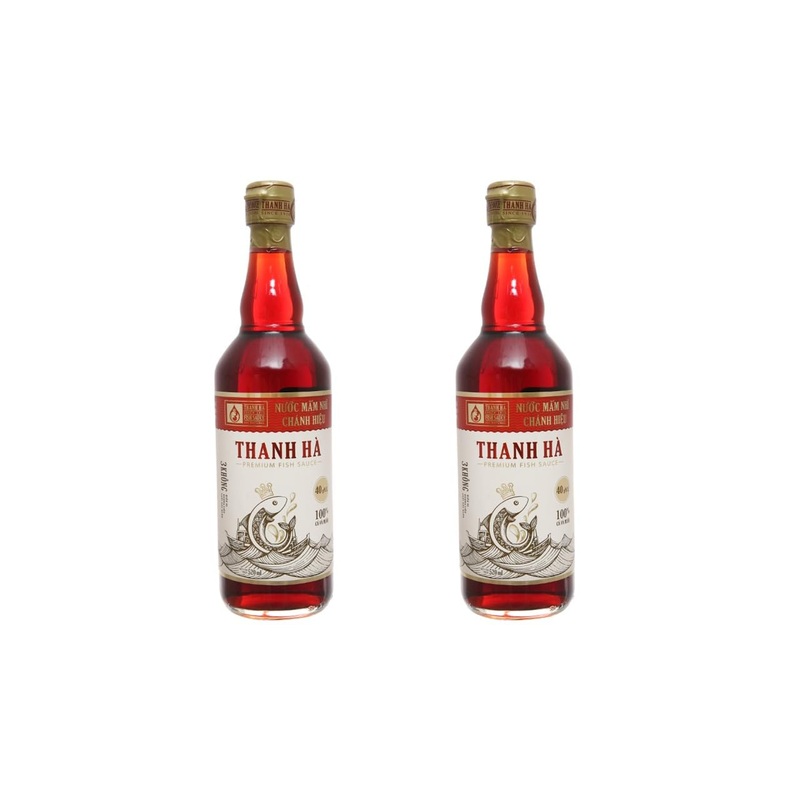2 Packs - Thanh Ha Premium Fish Sause 40N - Nuoc Mam Thanh Ha 40N - 510Ml