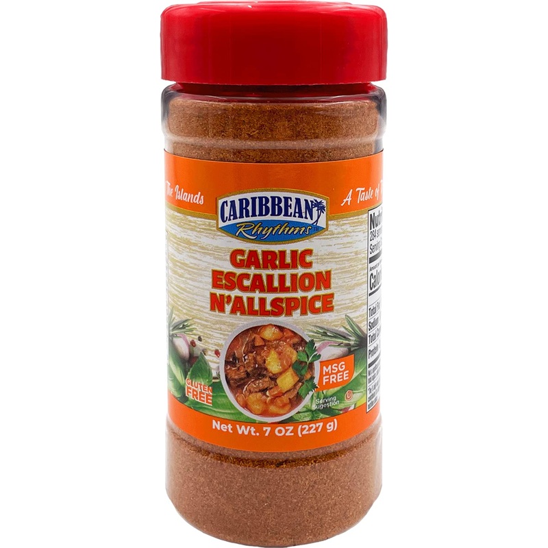 Caribbean Rhythms Garlic Escallion N' All Spice, 7 Oz.