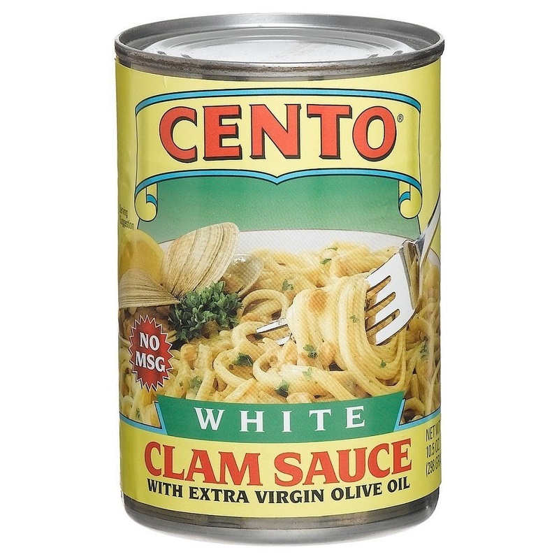 Cento - White Clam Sauce, (6)- 10.5 Oz. Cans