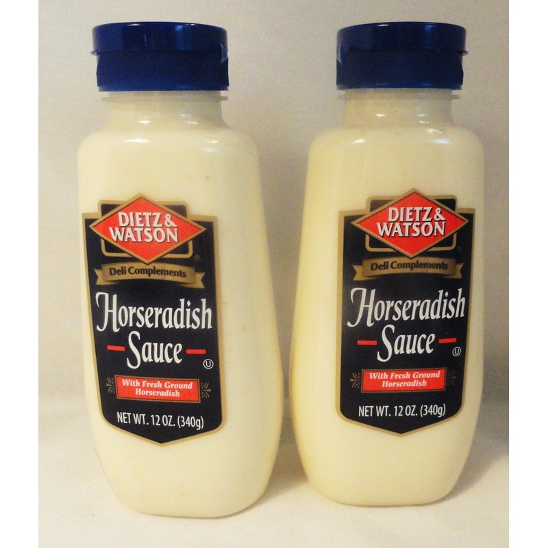 Dietz & Watson Horseradish Sauce 12 Oz 2 Bottles