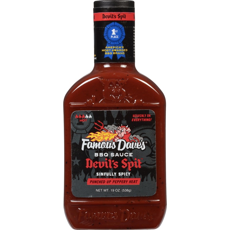 Famous Dave'S - 1 Pck, Devil'S Spit Bbq Sauce (19 Oz.)