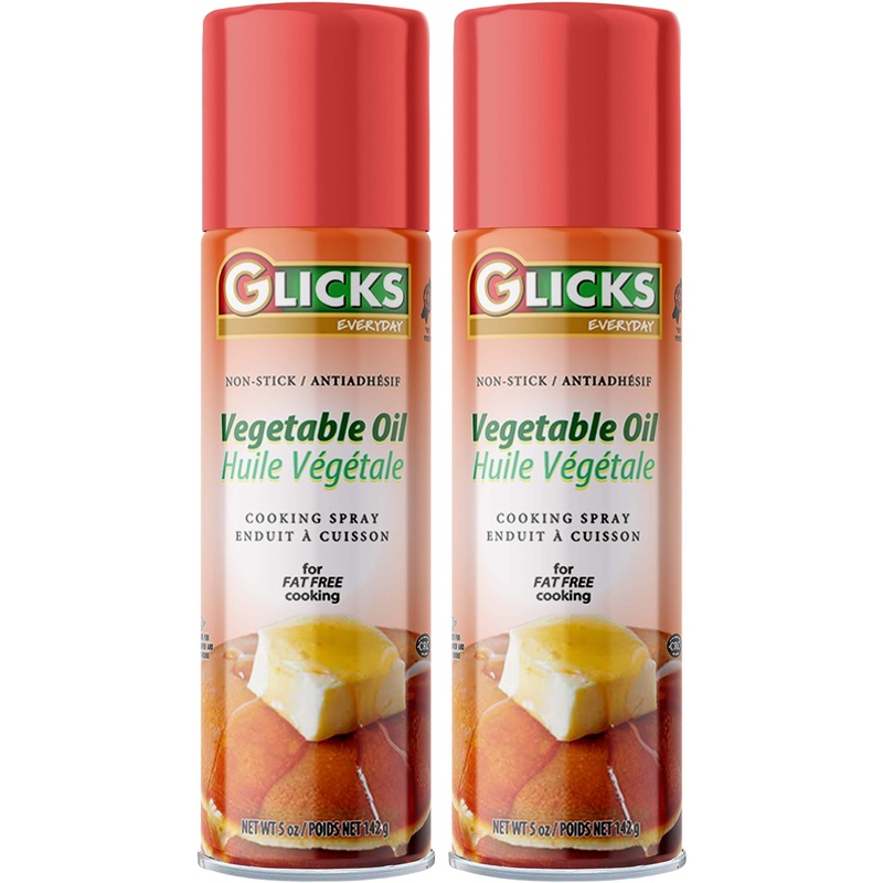 Glick'S Vegetable (Cottonseed) Non-Stick Oil Spray 5Oz (2 Pack) Kosher For Passover And Year Round