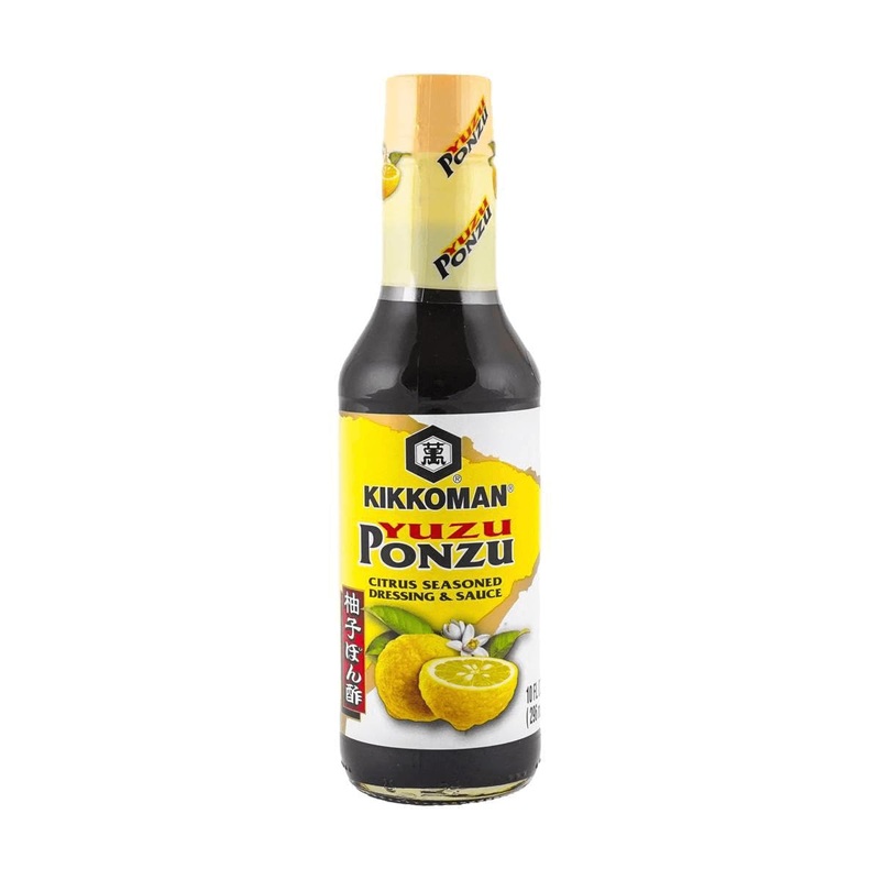 Kikkoman Yuzu Ponzu Sauce, Citrus Seasoned Dressing & Sauce, 10 Fl Oz