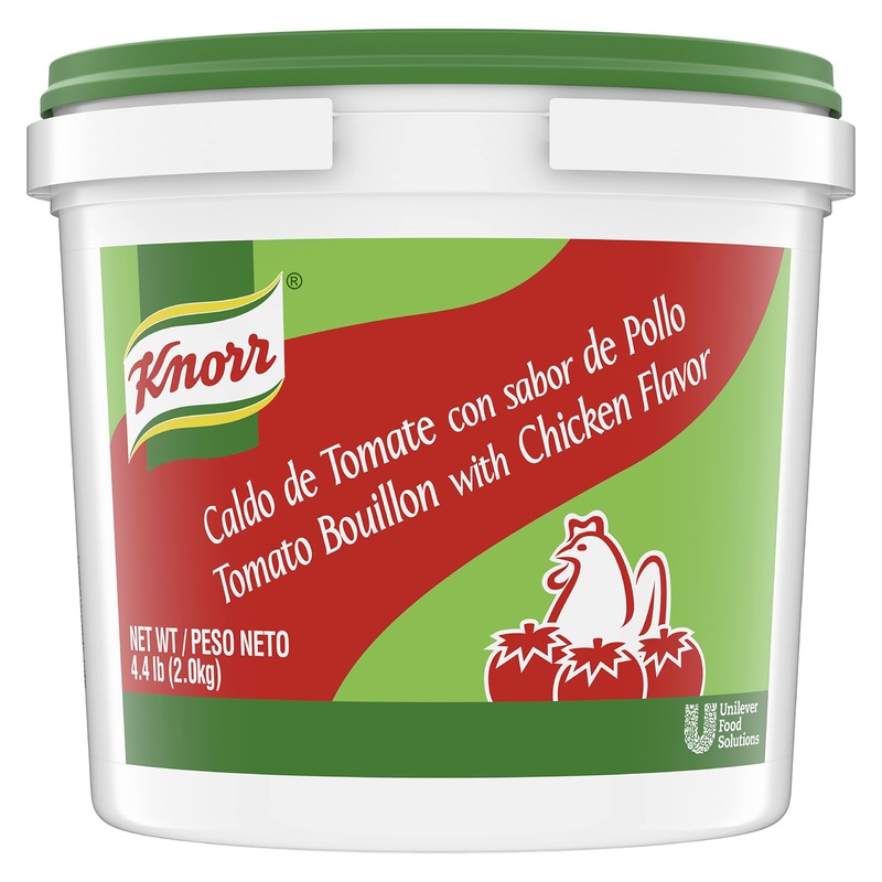 Knorr Professional Caldo De Tomate, Tomato Bouillon With Chicken Flavor Granulated Base, Bouillon As A Base, Marinade, Flavor En