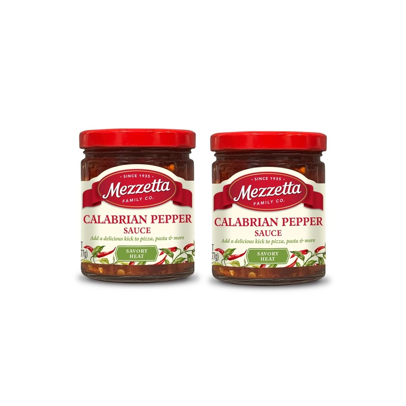 Mezzetta Calabrian Pepper Sauce | Gluten-Free, Non-Gmo & Keto | 6 Fluid Ounce Jar (Pack Of 2)