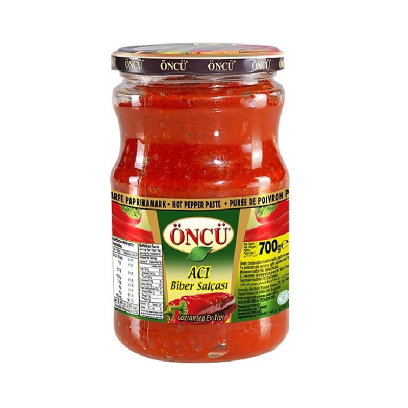 Oncu Turkish Spicy Pepper Paste, 700 G