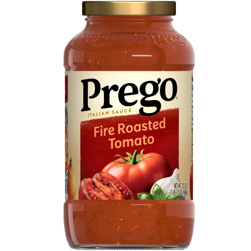 Prego Fire Roasted Tomato Pasta Sauce, 23.5 Oz Jar
