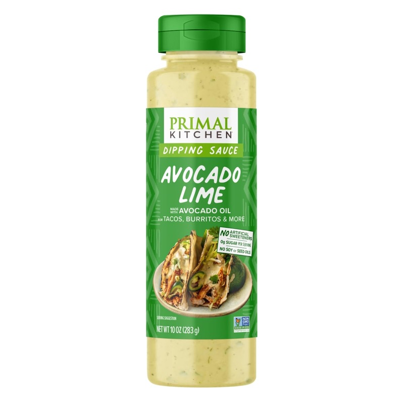 Primal Kitchen Avocado Lime Dipping Sauce 10 Oz