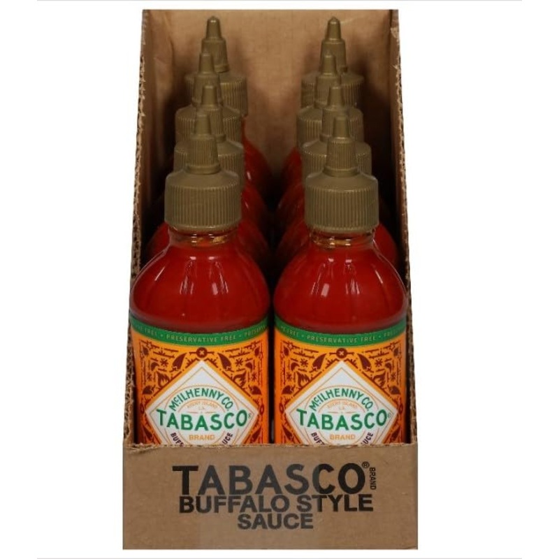 Tabasco Brand Buffalo Style Sauce, 8.6 Fl Oz (Pack Of 8)