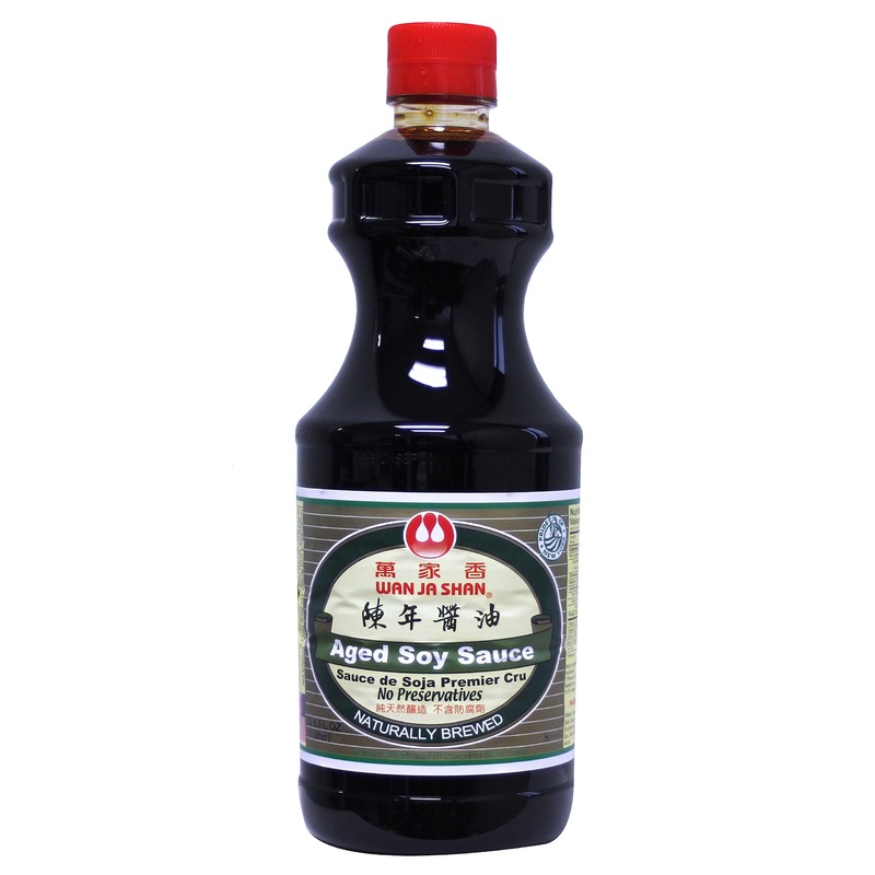 Wan Ja Shan Non Gmo Aged Soy Sauce 33.8 Fl Oz