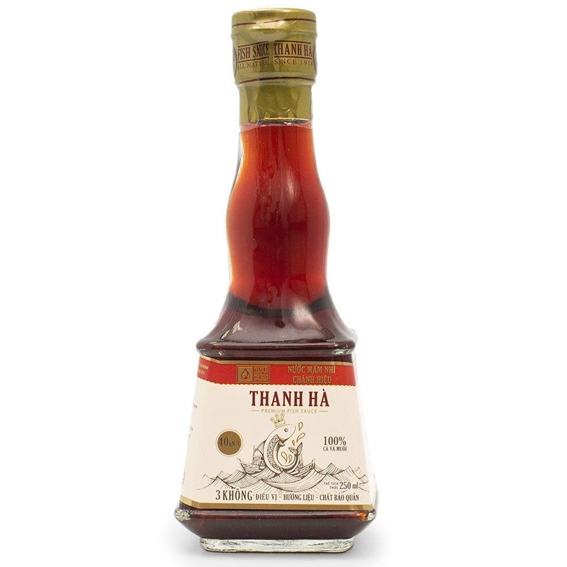 1 Pack - Thanh Ha Premium Fish Sause 40N - 250Ml