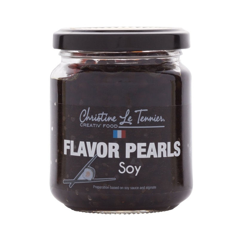 Christine Le Tennier Soy Sauce Flavor Pearls, 7Oz Jar