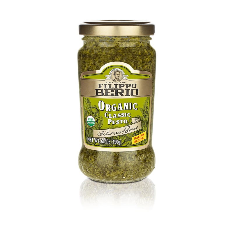 Filippo Berio Pesto, Organic Classic Basil, 6.7 Ounce Glass Jar