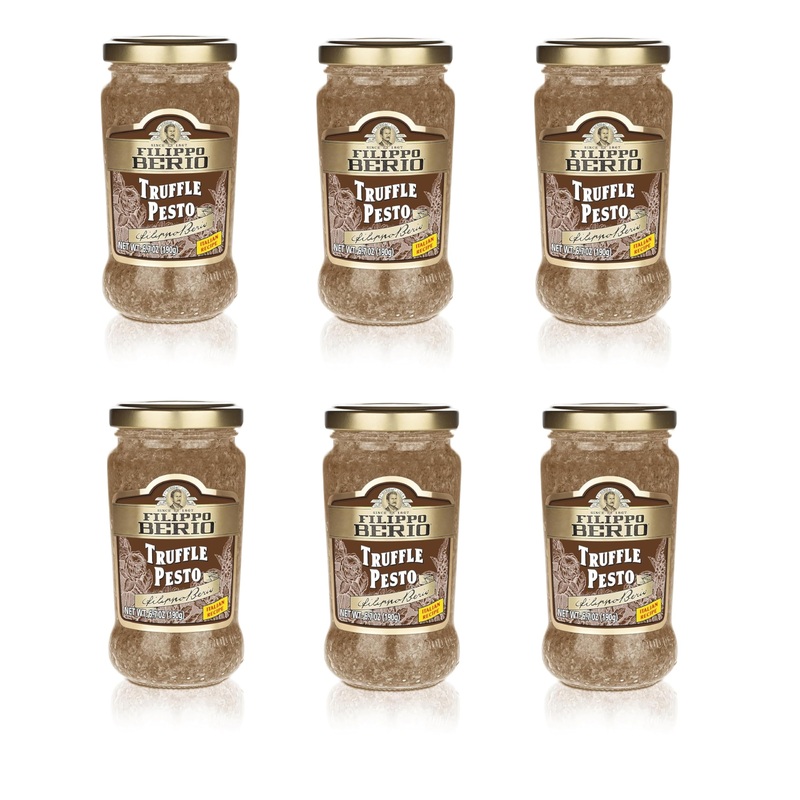 Filippo Berio Pesto, Truffle, 6.7 Ounce Glass Jar, Pack Of 6