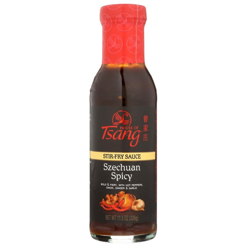 House Of Tsang Szechuan Spicy Sauce 11.5Oz Bottles, Pack Of 3